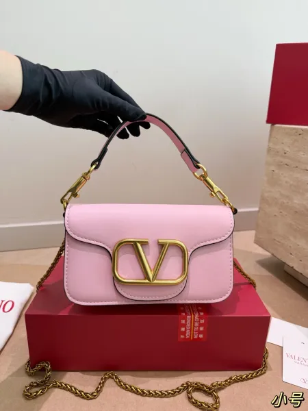 Fendi Baguette Mini Beige FF Logo Chain Shoulder Bag - 3