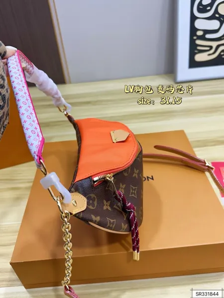 Louis Vuitton Monogram Bumbag Brown Belt Bag - 11