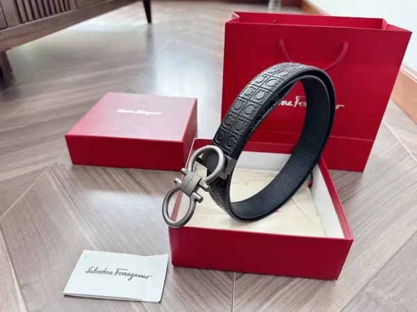 Louis Vuitton Damier Graphite Automatic Buckle Belt Black - 72
