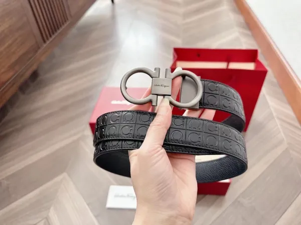 Louis Vuitton Damier Graphite Automatic Buckle Belt Black - 21