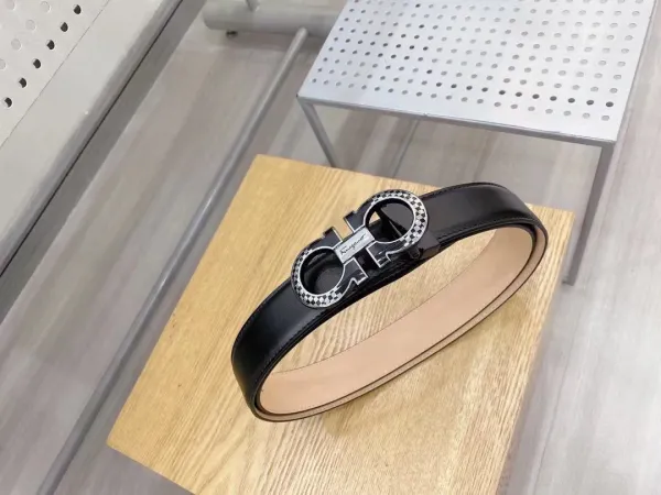 Louis Vuitton Damier Graphite Automatic Buckle Belt Black - 19