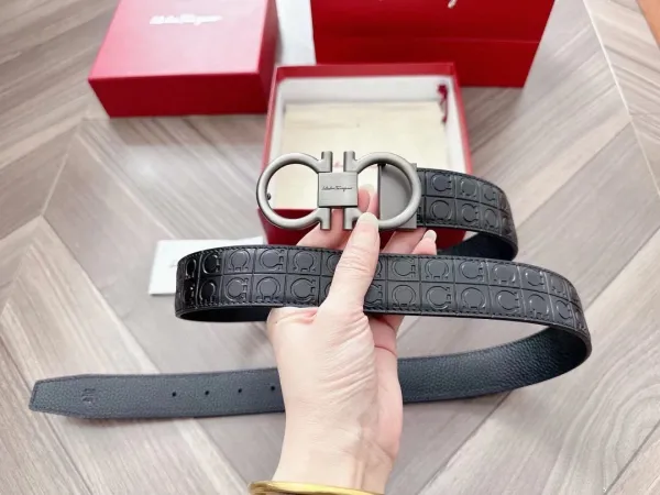 Louis Vuitton Damier Graphite Automatic Buckle Belt Black - 22