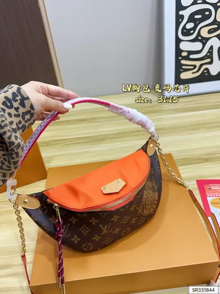 Louis Vuitton Monogram Bumbag Brown Belt Bag - 13