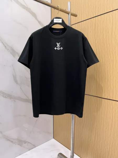 Louis Vuitton Monogram Icons Black T-Shirt - 1
