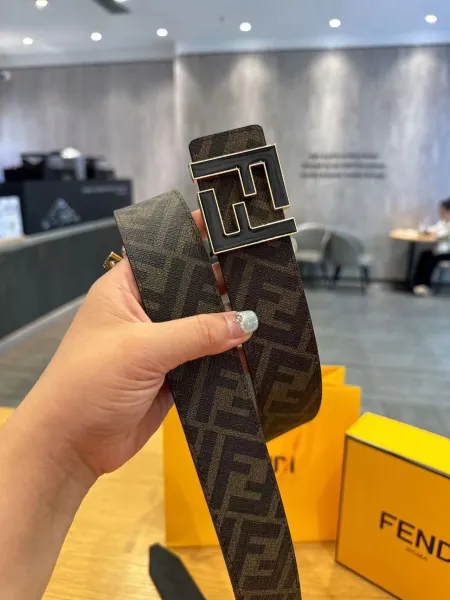 Louis Vuitton Damier Graphite Automatic Buckle Belt Black - 40