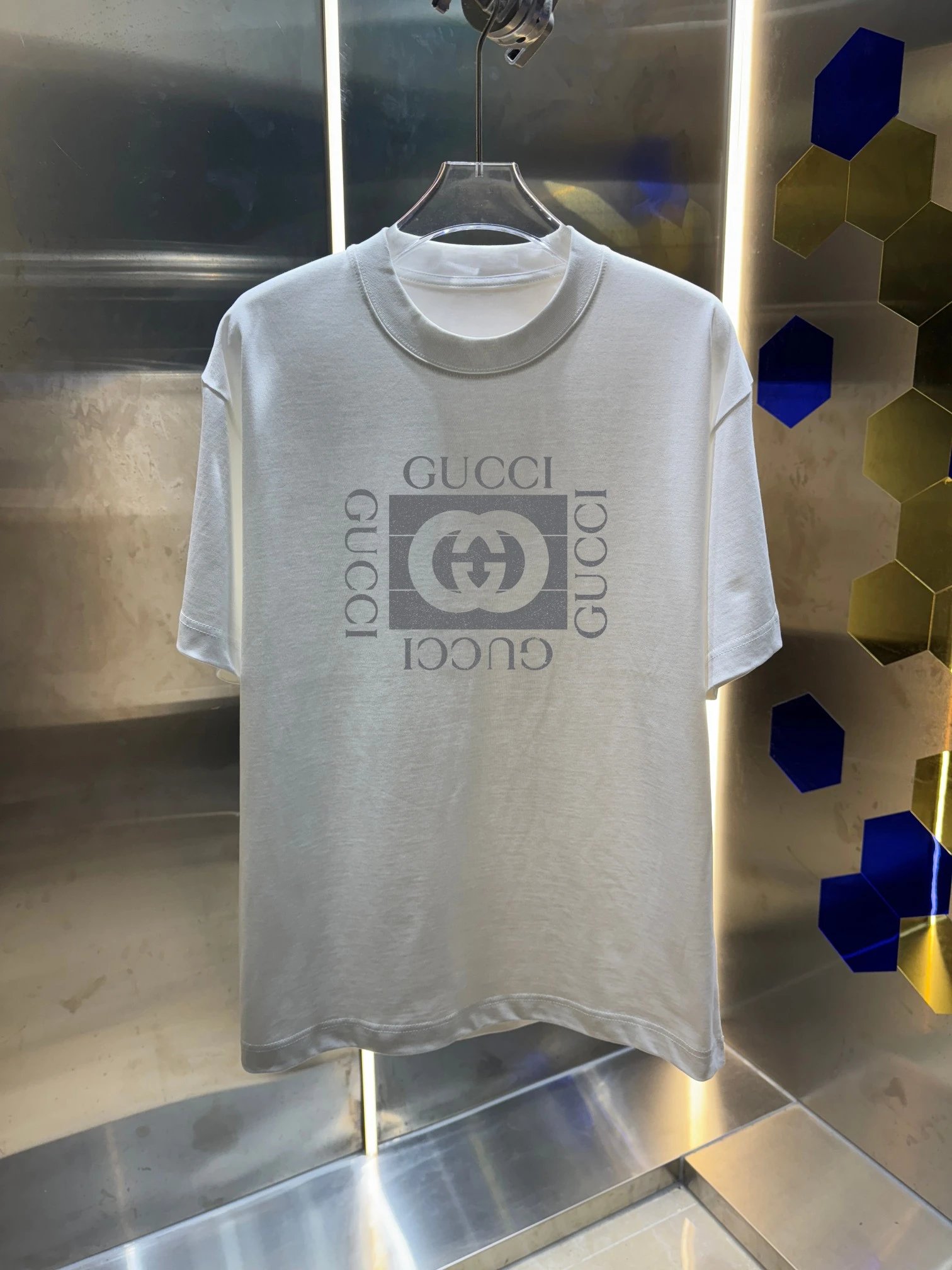 Gucci Bear and Bunny Graphic T-Shirt White - 3