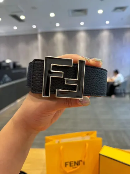 Louis Vuitton Damier Graphite Automatic Buckle Belt Black - 41