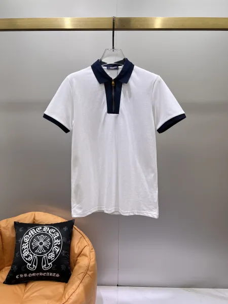 Louis Vuitton Marque L.VUITTON Déposé Polo Black Polo Shirt - 13