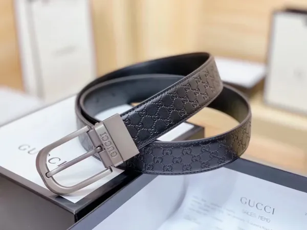 Louis Vuitton Damier Graphite Automatic Buckle Belt Black - 32