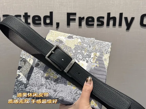 Louis Vuitton Damier Graphite Automatic Buckle Belt Black - 82