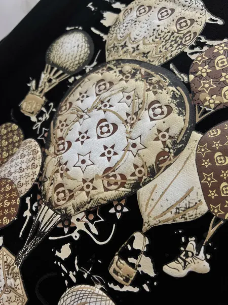 Louis Vuitton Monogram Icons T-Shirt Black - 13