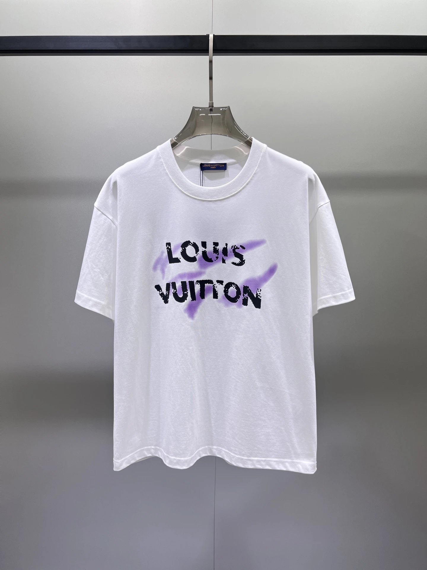 Louis Vuitton Bold Logo Black T-Shirt - 26