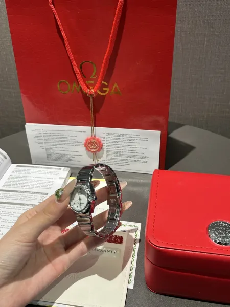 Coach Madison Oval Rose Gold-Tone Watch with Black Dial and Chain Bracelet Watches - 9