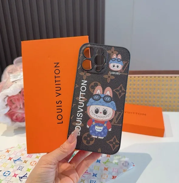 Louis Vuitton x LABUBU Monogram Phone Case Black - 1