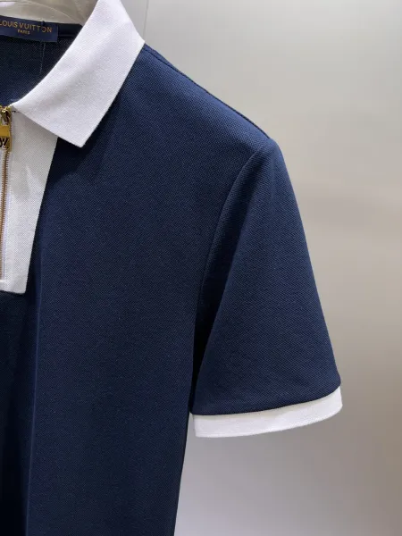 Louis Vuitton Marque L.VUITTON Déposé Polo Black Polo Shirt - 8
