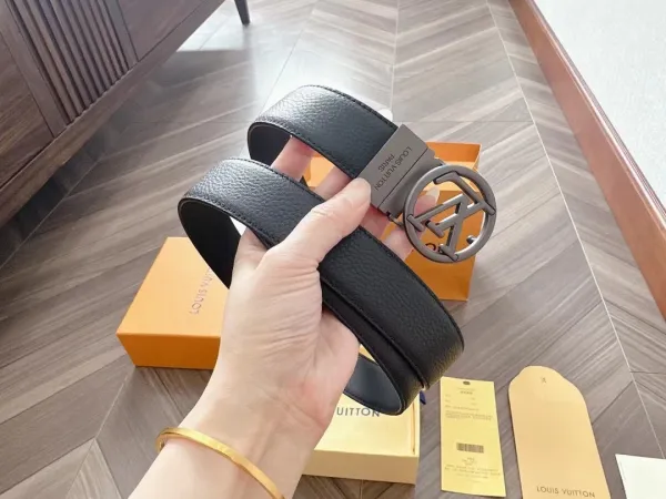 Louis Vuitton Damier Graphite Automatic Buckle Belt Black - 8