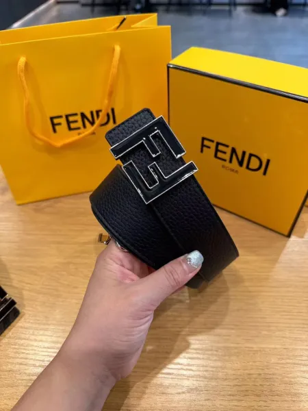 Louis Vuitton Damier Graphite Automatic Buckle Belt Black - 38