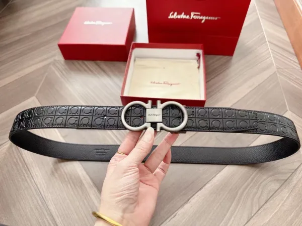 Louis Vuitton Damier Graphite Automatic Buckle Belt Black - 23