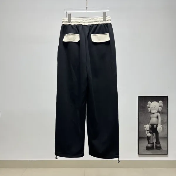 Adidas Originals Track Pants Beige with Black Triple Stripes Sweatpants - 7