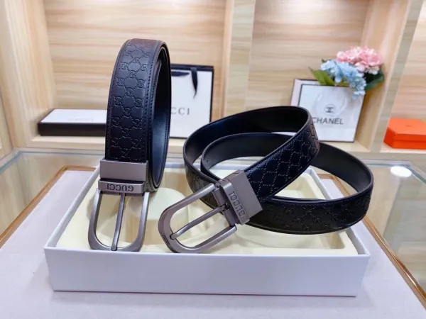 Louis Vuitton Damier Graphite Automatic Buckle Belt Black - 29