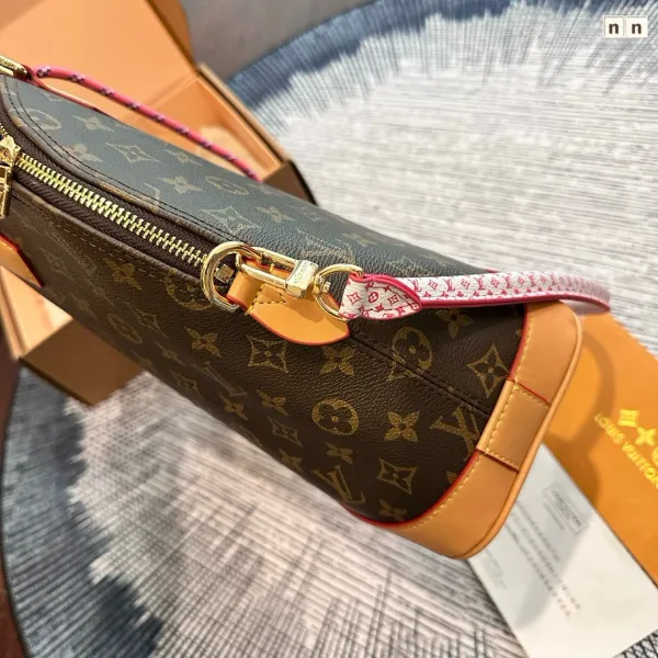 Louis Vuitton Alma BB Monogram Canvas Brown and Tan Handbag - 7