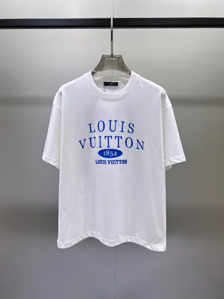 Louis Vuitton Archival Logo Print White T-Shirt - 1