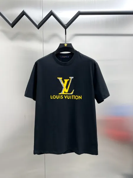 Louis Vuitton Monogram Icons T-Shirt Black - 25