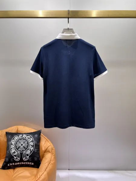 Louis Vuitton Marque L.VUITTON Déposé Polo Black Polo Shirt - 3