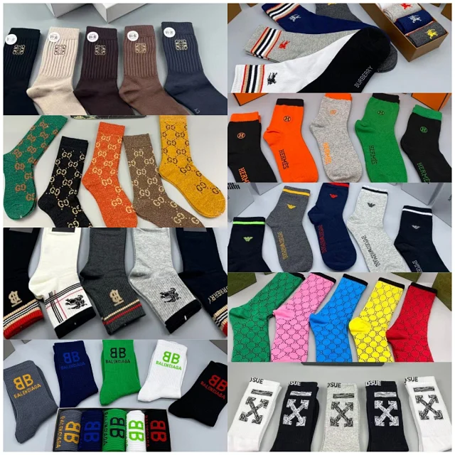 Burberry Socks Logo Crew product detail image 1