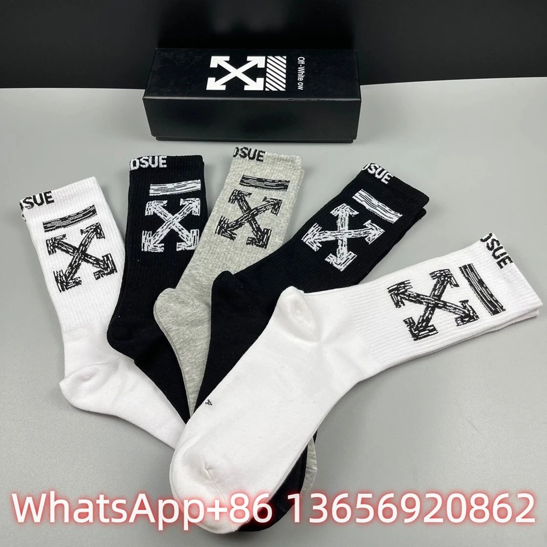 Burberry Socks Logo Crew image 8