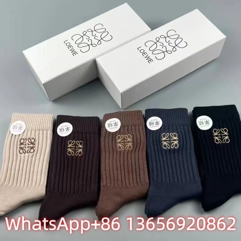 Burberry Socks Logo Crew — LL 2(10 Double-2 box)