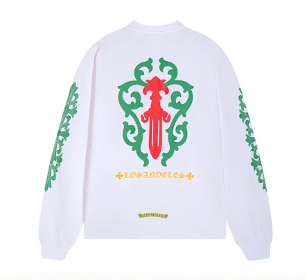 Chrome Hearts T-Shirts Cross Graphic Short-Sleeve T-Shirt product detail image 10
