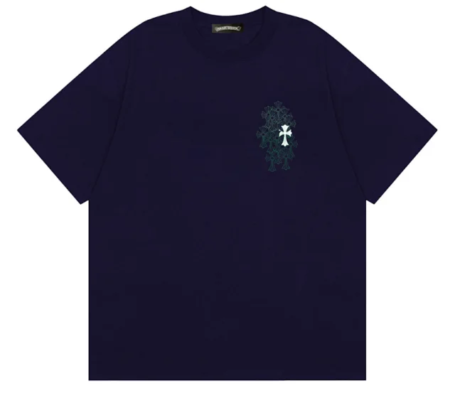 Chrome Hearts T-Shirts Cross Graphic Short-Sleeve T-Shirt product detail image 14