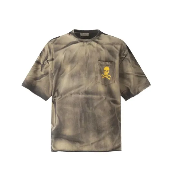 Gallery Dept Skull Pocket Tie-Dye T-Shirt - 11