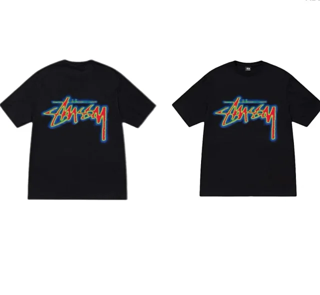 Stüssy T-Shirts Graphic Print Crew Neck T-Shirt product detail image 12