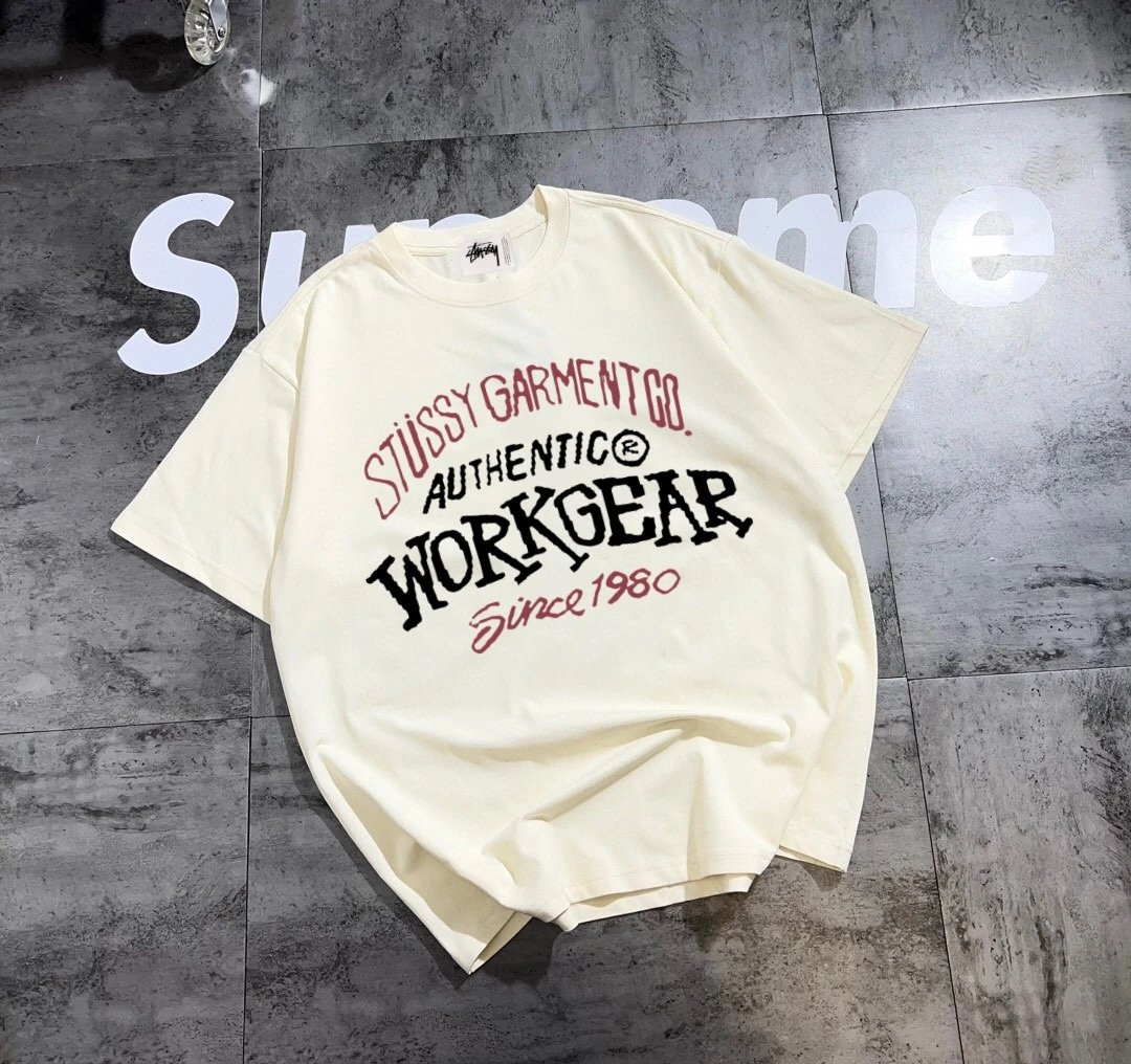 Stüssy Garment Co. Workgear Black T-Shirt - 14