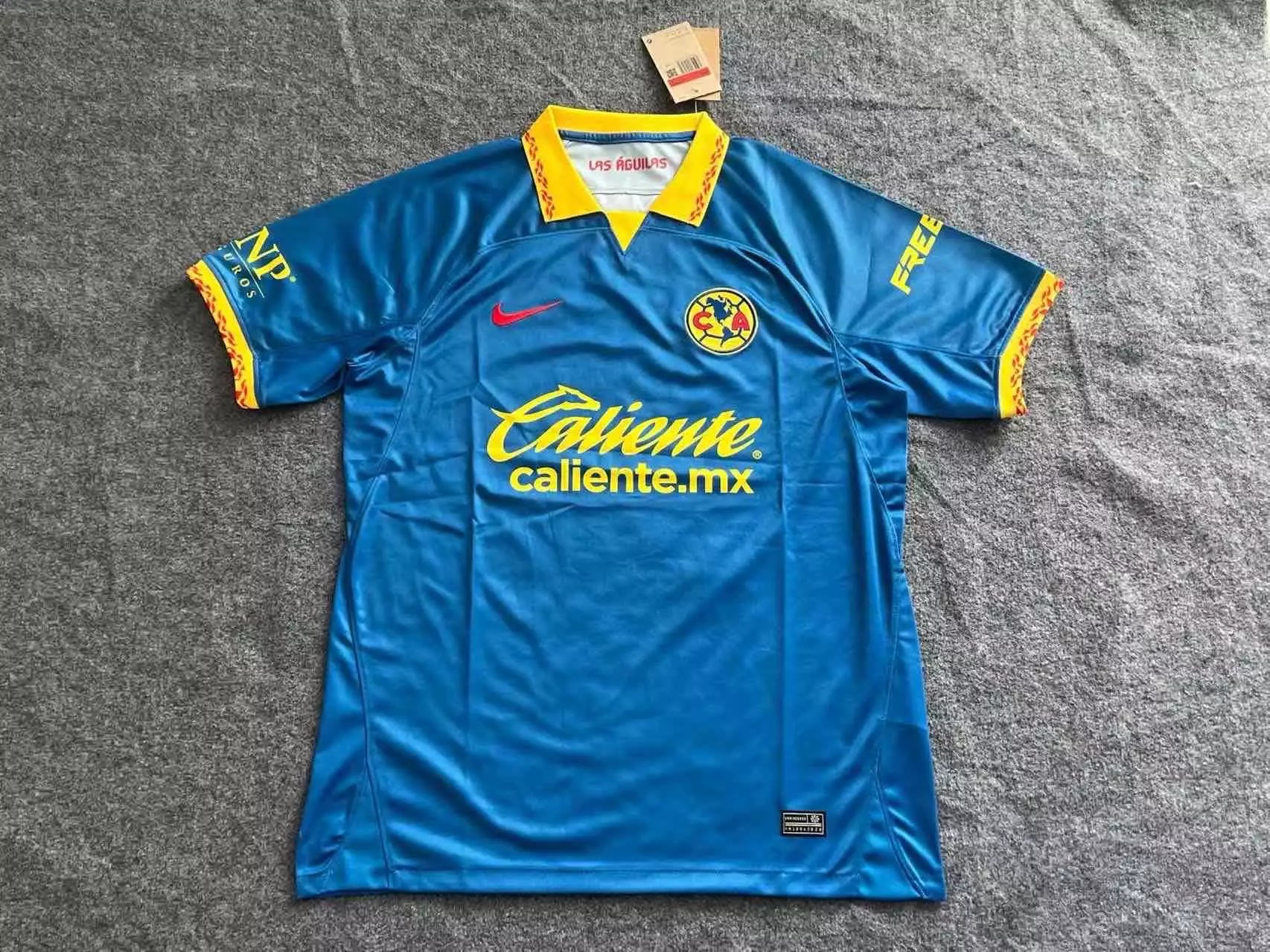 Nike Club América 2023-24 Away Jersey Yellow - 12