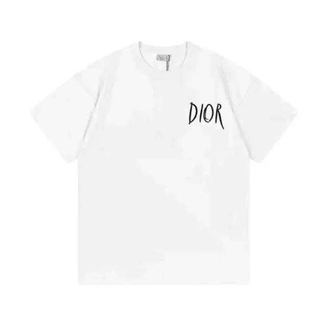 Dior T-Shirts Short-sleeve logo graphic product detail image 11