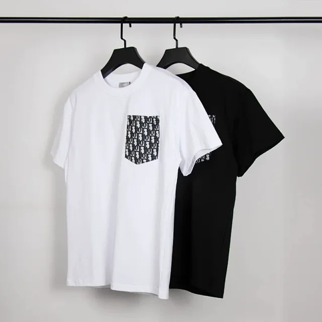 Dior T-Shirts Logo Print product detail image 11