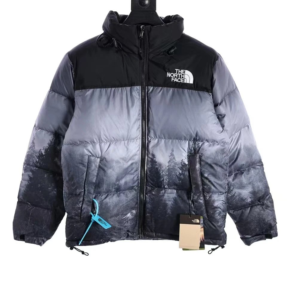 The North Face 1996 Retro Nuptse Forest Print Down Jacket - 1