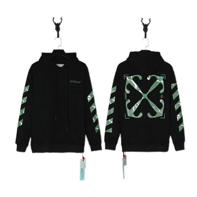 Off-White Hoodies & Sweatshirts Hooded Sweatshirt with Arrow Graphics product detail image 12