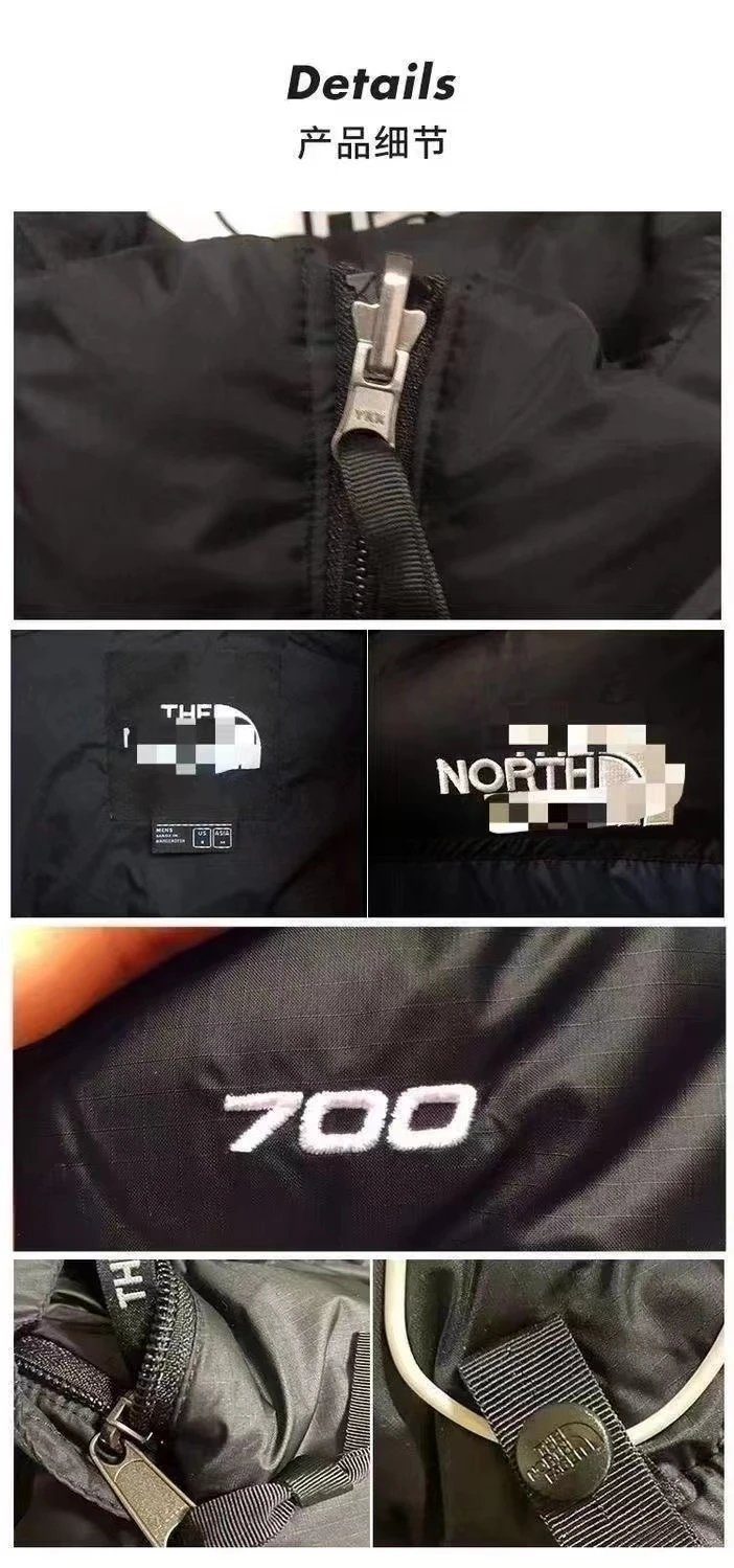 The North Face Nuptse Jacket Black Down Jacket - 7