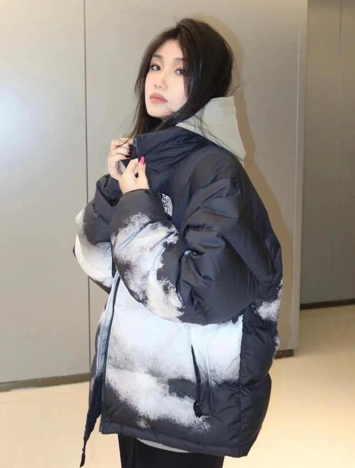 The North Face Nuptse Jacket Black Down Jacket - 11