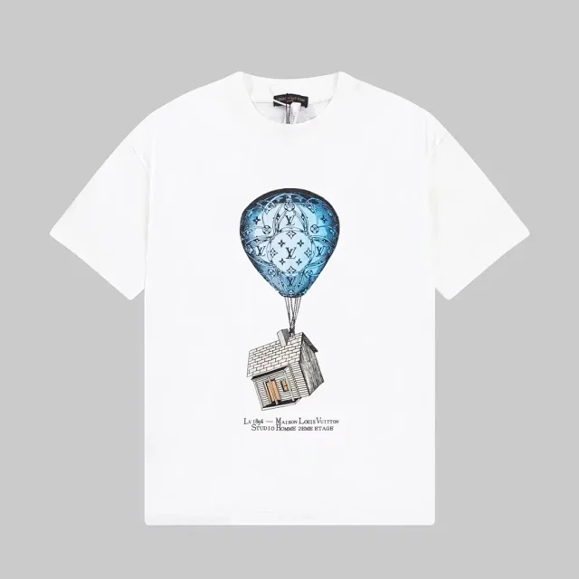 Louis Vuitton T-Shirts Short-sleeve graphic print product detail image 10