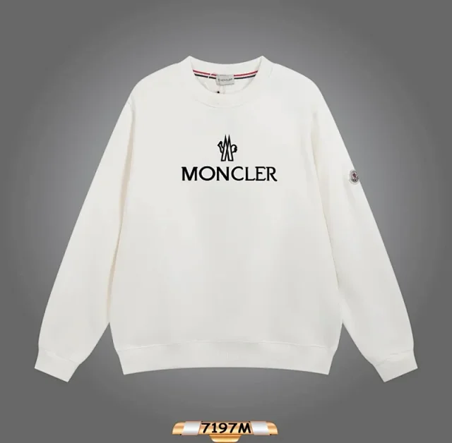 Moncler Hoodies & Sweatshirts Crewneck logo sweatshirt product detail image 10