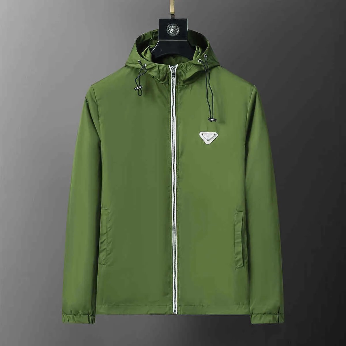 Prada Jackets Hooded zip-up windbreaker jacket image 2