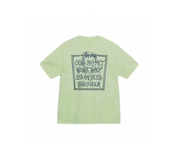 Stüssy Classic Logo Tee Red T-Shirt - 10