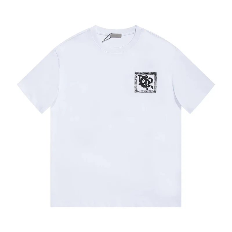 Dior Oblique Print Polo Black and White - 10
