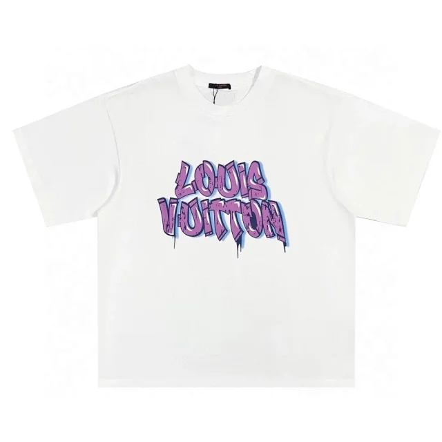 Louis Vuitton T-Shirts Short-sleeve graphic print product detail image 11