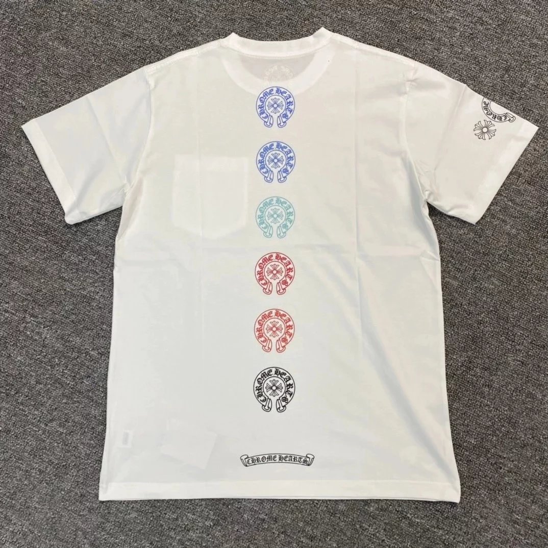 Chrome Hearts Circle Logo Black T-Shirt - 12